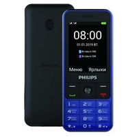 Телефон Philips Xenium E182 Blue