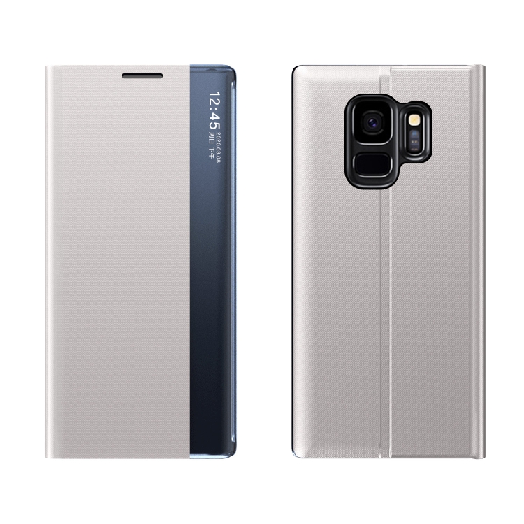 Книжка Clear View Standing Cover д/Samsung S9  gray