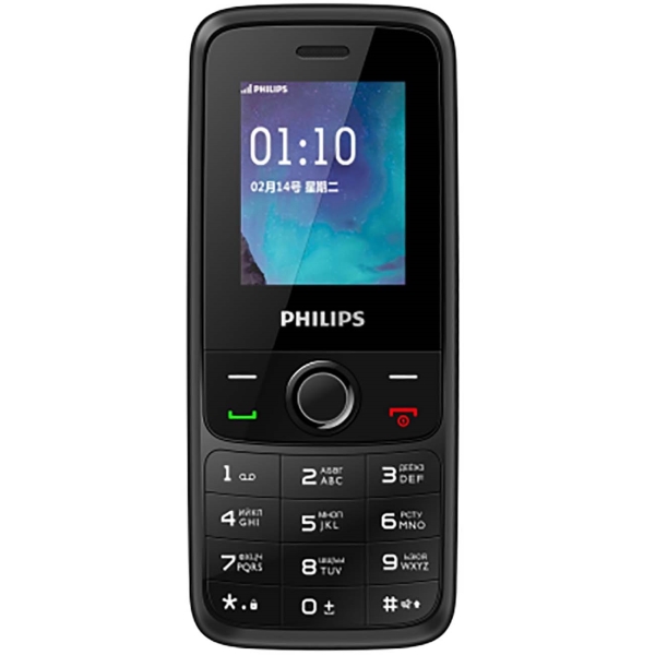 Телефон Philips Xenium E117 Dark Grey