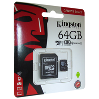 Micro SD Kingston  Class 10 U1 SDCS/64GB