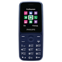 Телефон Philips Xenium E125 Blue
